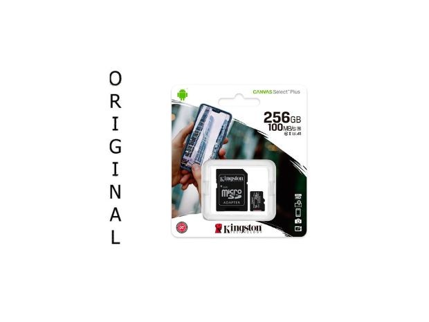 &+  MICRO SD ORIGINAL 256 GB SANDISK CLASE 10